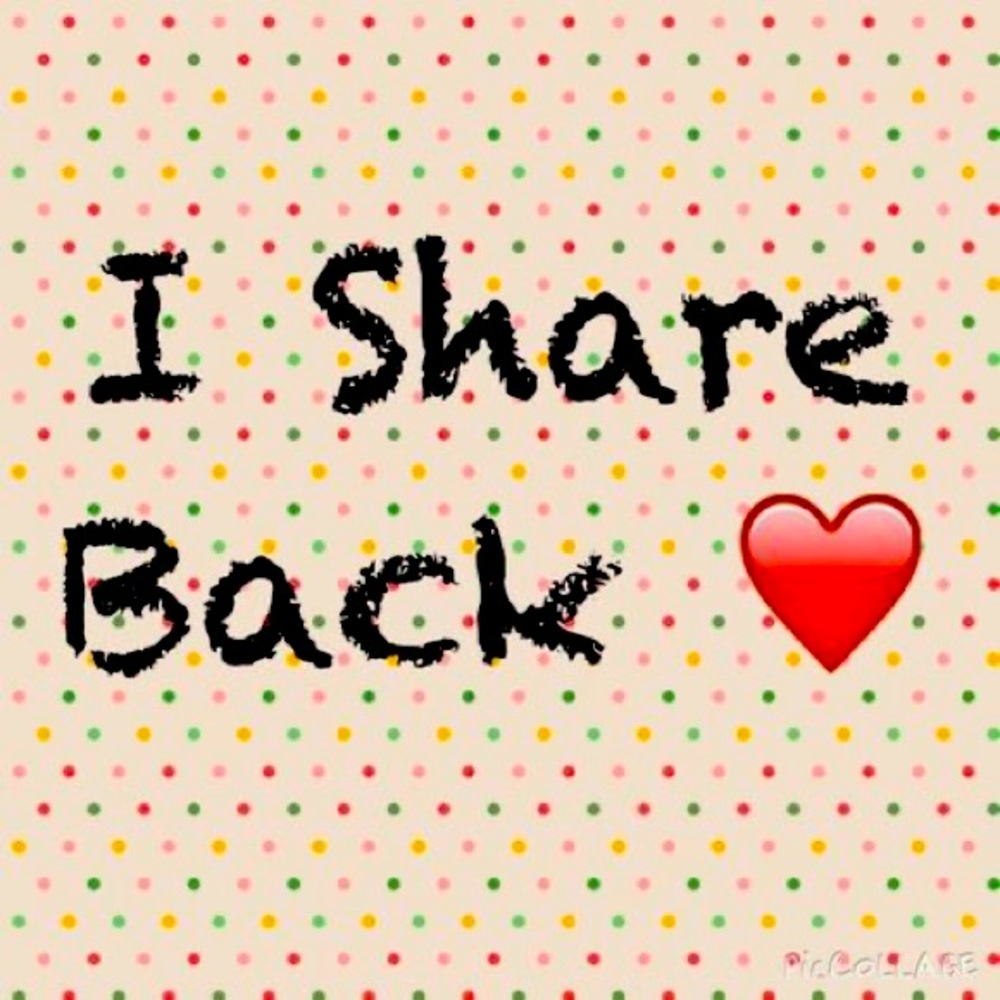 Share my listing and I will share yours! 🌻